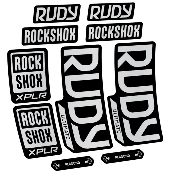 RockShox Rudy Ultimate Pegatinas en vinilo adhesivo Horquilla (15)