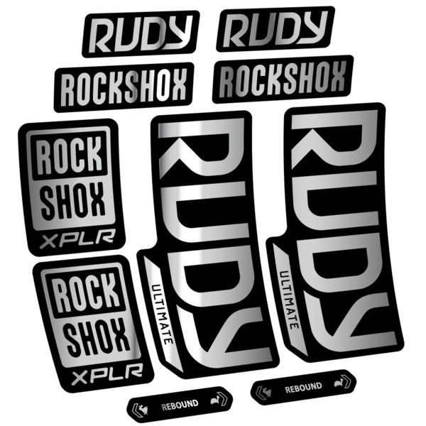 RockShox Rudy Ultimate Pegatinas en vinilo adhesivo Horquilla (16)