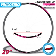 Rodi Excalibur XC pegatinas vinilo adhesivo llantas 29
