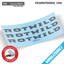 Rotwild, pegatinas vinilo adhesivo