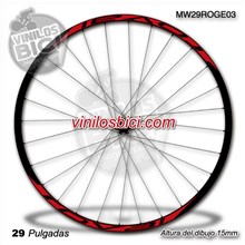 Pegatinas en vinilo adhesivo Compatible con llantas Roval 29 Adhesivos