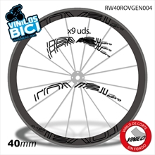 Roval CLX40 Pegatinas en vinilo adhesivo llantas