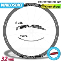Roval CLX32 disc pegatinas en vinilo adhesivos llantas perfil 32mm