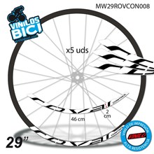 Pegatinas en vinilo adhesivo Compatible con llantas Roval Control 29" vinilos