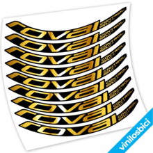 Roval Control SL 2019 Pegatinas en vinilo adhesivo Llantas MTB