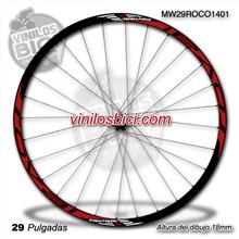 Pegatinas en vinilo adhesivo Compatible con llantas Roval Control SL 29