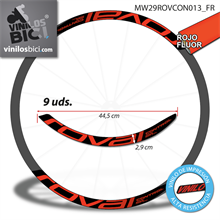 Pegatinas en vinilo adhesivo Compatible con llantas Roval Control SL 29" vinilos