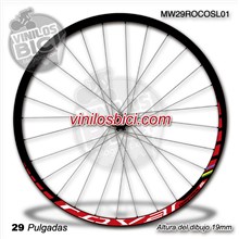 Pegatinas en vinilo adhesivo Compatible con llantas Roval Control SL Carbon Adhesivos