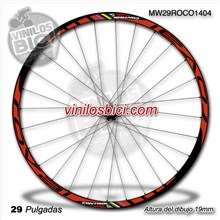 Pegatinas en vinilo adhesivo Compatible con llantas Roval Control SL Mod. 2014