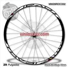 Pegatinas en vinilo adhesivo Compatible con llantas Roval Control SL Mod. 2014