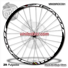 Pegatinas en vinilo adhesivo Compatible con llantas Roval Control SL Mod. 2014