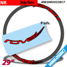 Roval Control SL 2020 pegatinas en vinilo adhesivo llantas 29"