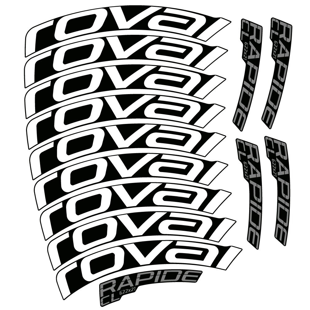 Roval Rapide CL Pegatinas en vinilo adhesivo Llanta Carretera (6)
