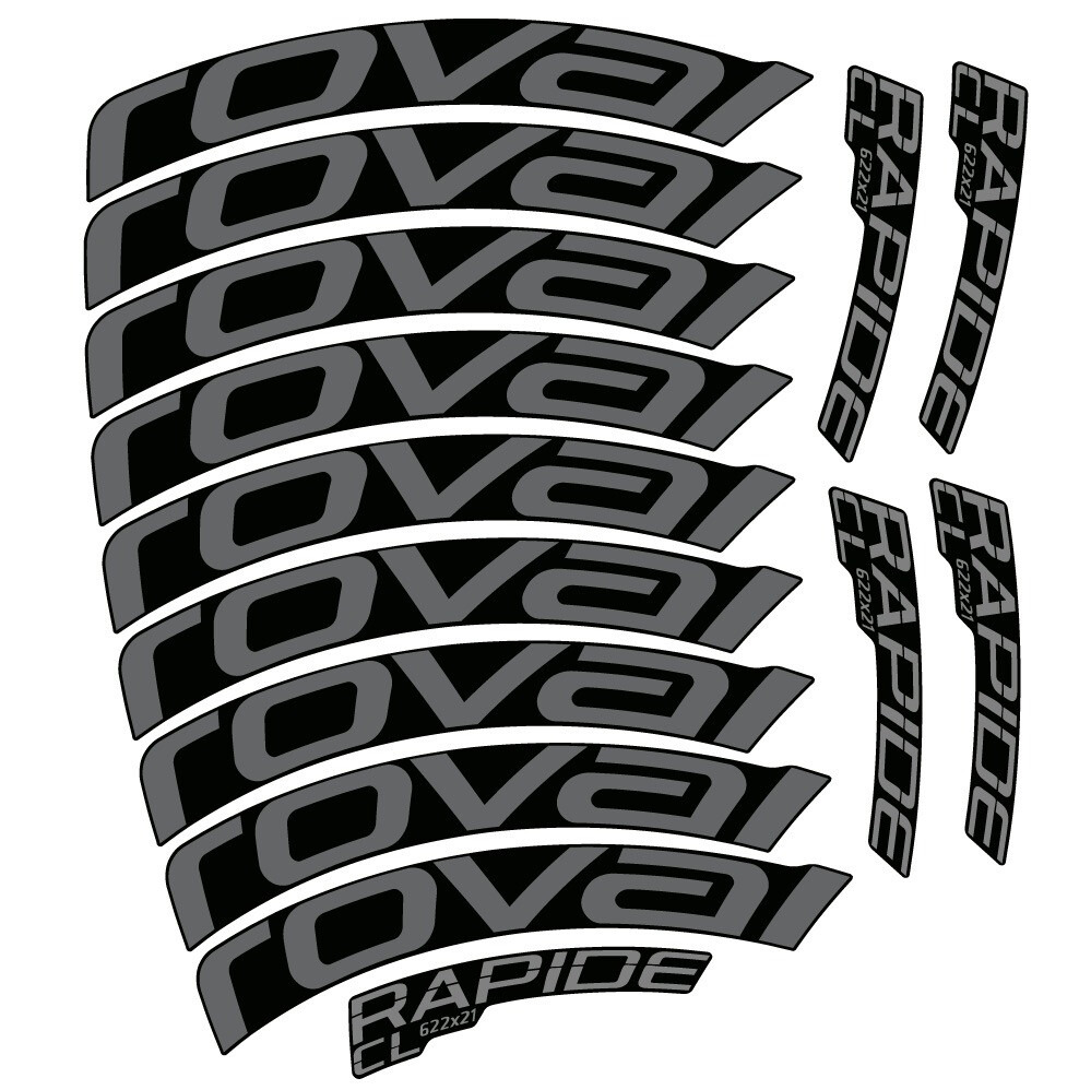 Roval Rapide CL Pegatinas en vinilo adhesivo Llanta Carretera (7)