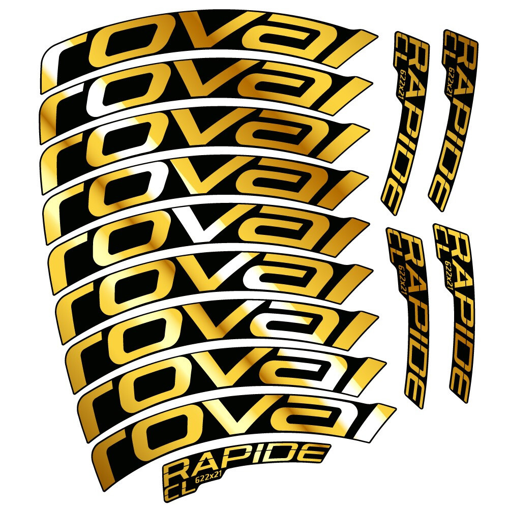Roval Rapide CL Pegatinas en vinilo adhesivo Llanta Carretera (14)