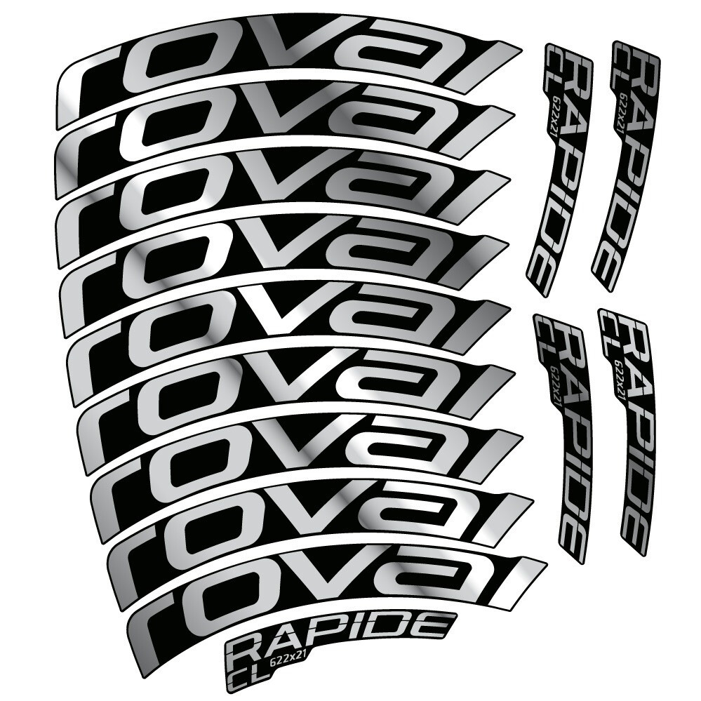 Roval Rapide CL Pegatinas en vinilo adhesivo Llanta Carretera (16)