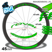 Roval Rapide CL vinilos llanta 45mm