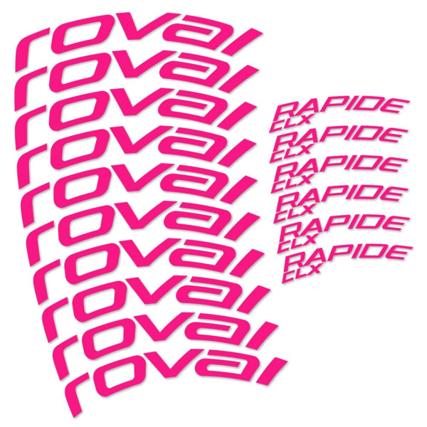 Roval Rapide CLX 2 Pegatinas en vinilo adhesivo Llantas perfil 51+60mm (21)