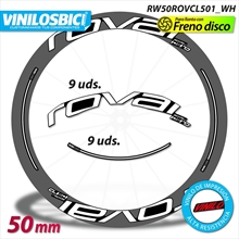 Roval CL50 disc pegatinas en vinilo adhesivos llantas perfil 50mm