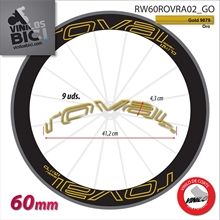 Roval Rapide vinilos adhesivos llanta perfil 60mm