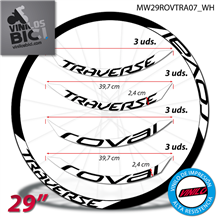 Roval Traverse 29" vinilos