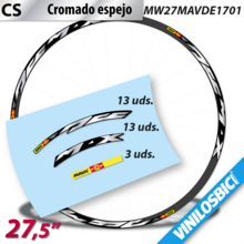 Mavic Deemax Pro 27,5 2017 Pegatinas en vinilo adhesivo horquilla