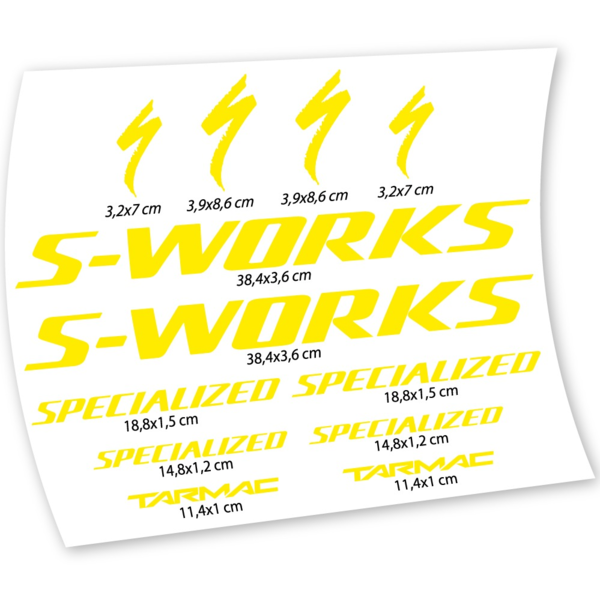 S-Works Tarmac Pegatinas en vinilo adhesivo Cuadro (3)