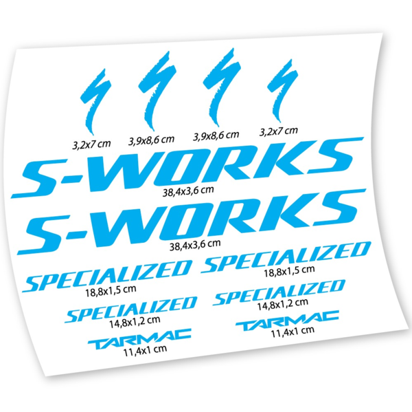 S-Works Tarmac Pegatinas en vinilo adhesivo Cuadro (4)