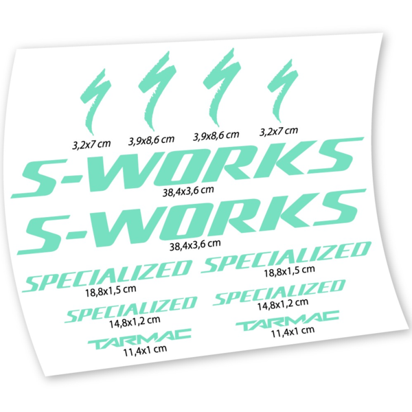 S-Works Tarmac Pegatinas en vinilo adhesivo Cuadro (9)