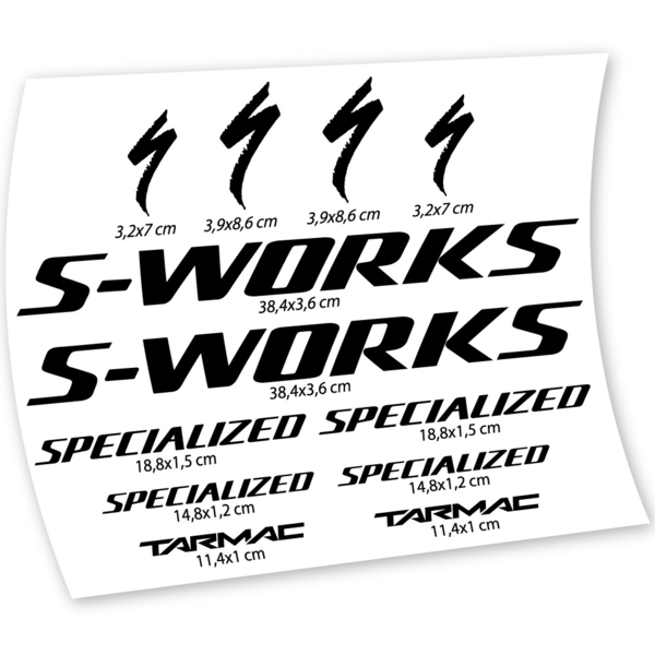 S-Works Tarmac Pegatinas en vinilo adhesivo Cuadro (12)