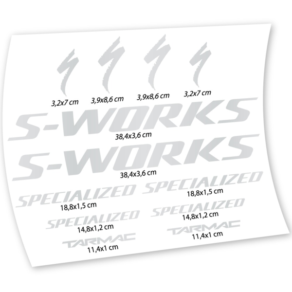 S-Works Tarmac Pegatinas en vinilo adhesivo Cuadro (15)