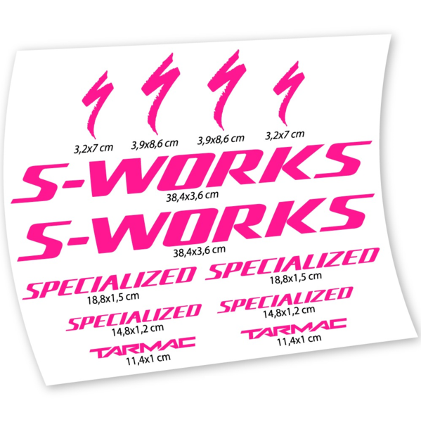 S-Works Tarmac Pegatinas en vinilo adhesivo Cuadro (20)
