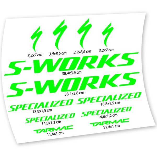 S-Works Tarmac Pegatinas en vinilo adhesivo Cuadro (23)