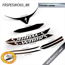 S-Works Vinilos adhesivos para cuadro