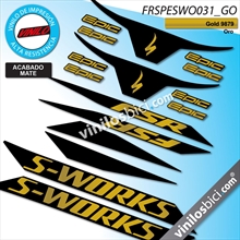 S-Works Vinilos adhesivos para cuadro