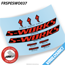S-Works Vinilos adhesivos para cuadro
