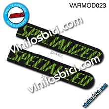 tinas en vinilo adhesivo compatibles con cuadro Specialized para barra diagonal