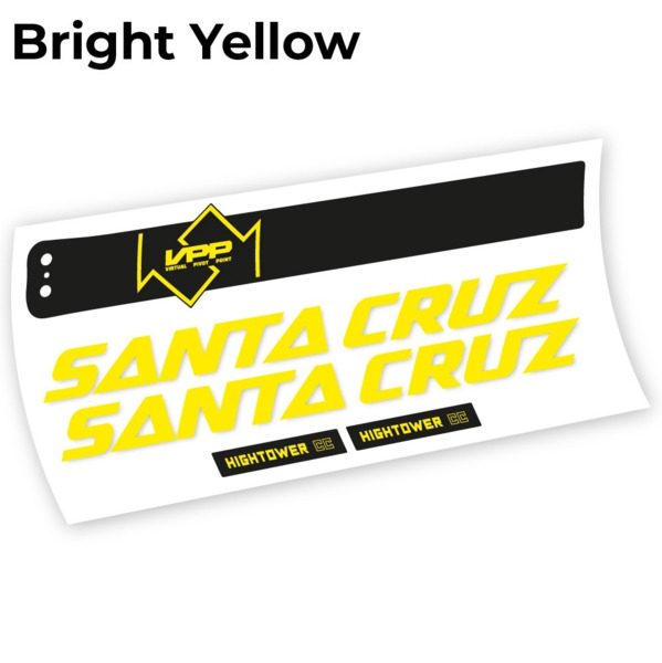 Santa Cruz Hightower CC 2020 Pegatinas en vinilo adhesivo cuadro (4)