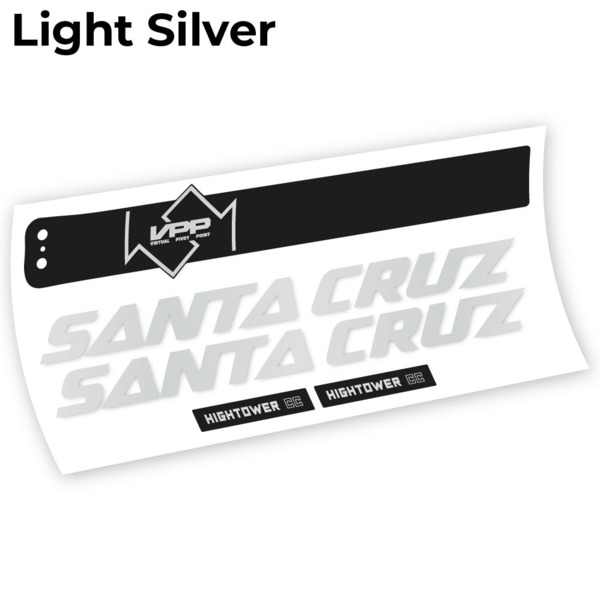 Santa Cruz Hightower CC 2020 Pegatinas en vinilo adhesivo cuadro (10)