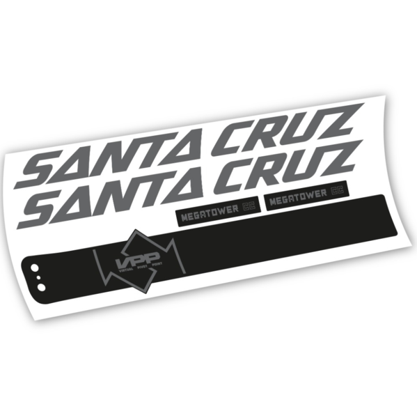 Santa Cruz Megatower CC 2020 Pegatinas en vinilo adhesivo Cuadro (6)