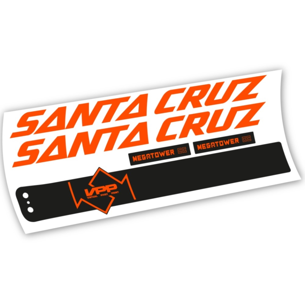 Santa Cruz Megatower CC 2020 Pegatinas en vinilo adhesivo Cuadro (9)