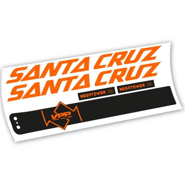 Santa Cruz Megatower CC 2020 Pegatinas en vinilo adhesivo Cuadro (10)