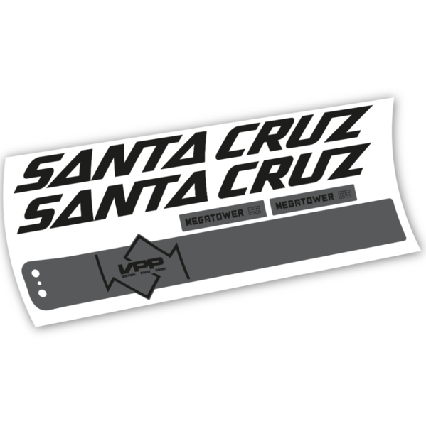 Santa Cruz Megatower CC 2020 Pegatinas en vinilo adhesivo Cuadro (11)