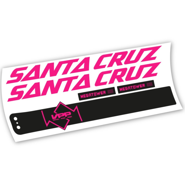 Santa Cruz Megatower CC 2020 Pegatinas en vinilo adhesivo Cuadro (20)