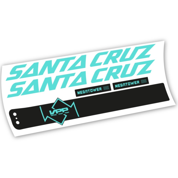 Santa Cruz Megatower CC 2020 Pegatinas en vinilo adhesivo Cuadro (21)
