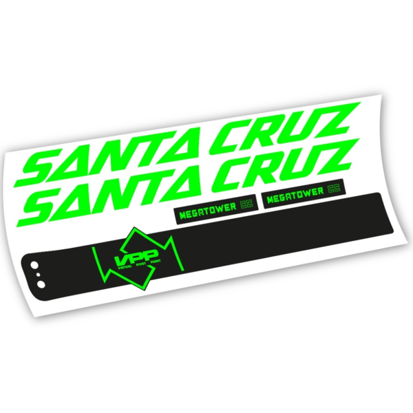 Santa Cruz Megatower CC 2020 Pegatinas en vinilo adhesivo Cuadro (22)