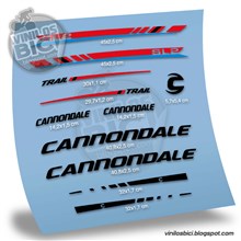 Cannondale Vinilos cuadro