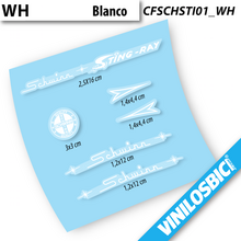 Schwinn Sting Ray vinilos cuadro bicicleta clasica
