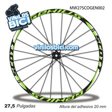 Scott Genius Adhesivos Llanta 27,5