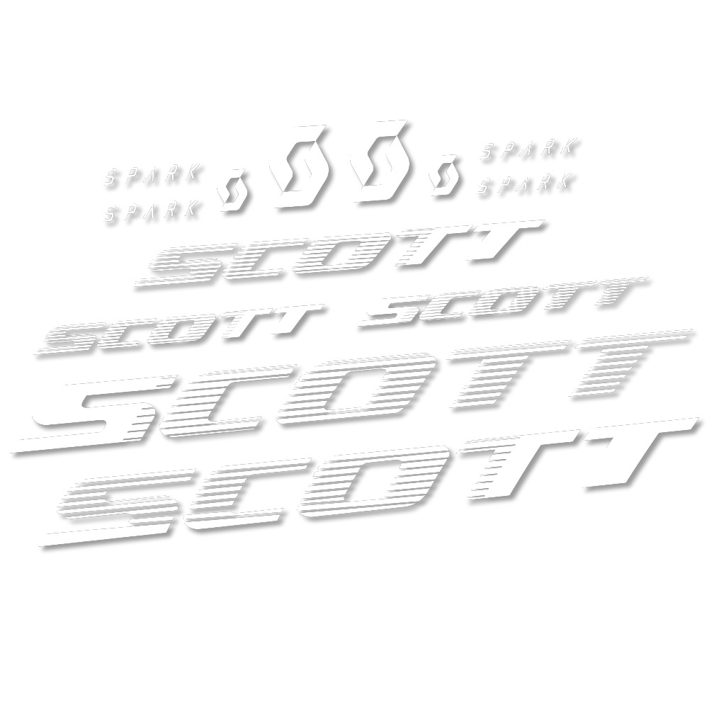 Scott Spark RC 2022 Pegatinas en vinilo adhesivo Cuadro, SIN FONDO (No coincide con letras existentes) (6)